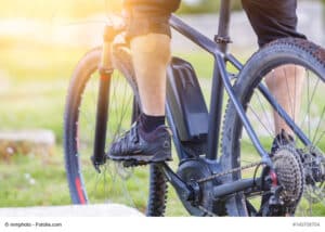 Elektrofahrrad mit Batterie