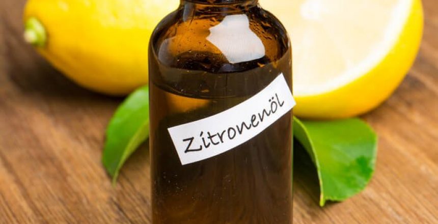 Zitronenoel Flasche